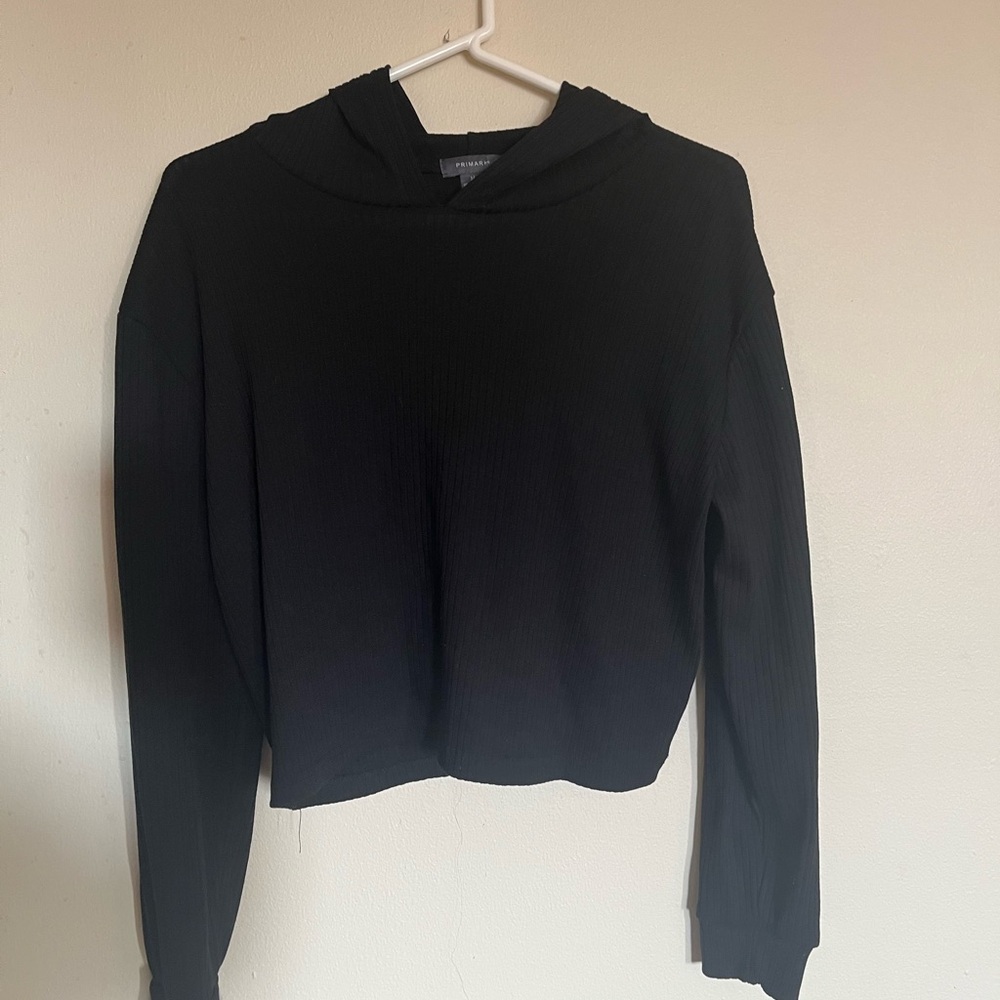 Primark Black Hoodie Top